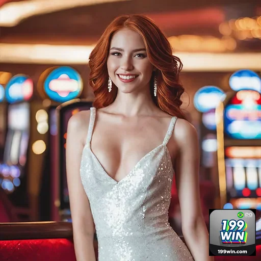 Imagem promocional de bônus de boas-vindas no Casino 199win